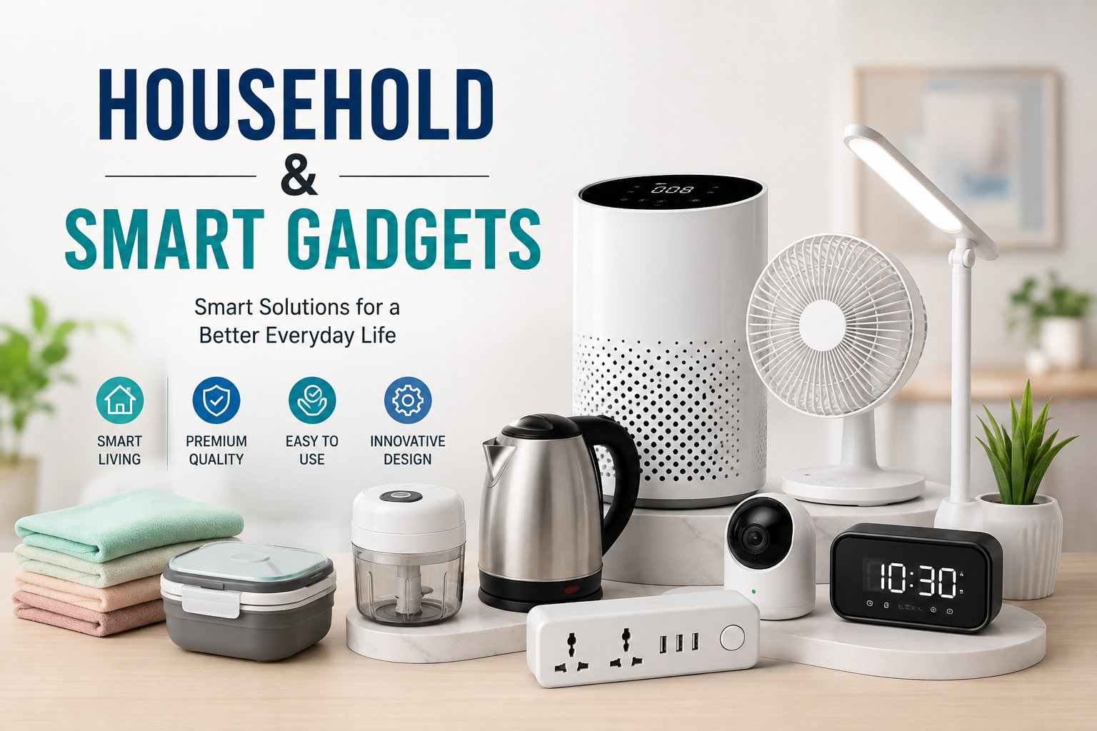 HOUSEHOLD & SMART GADGETS