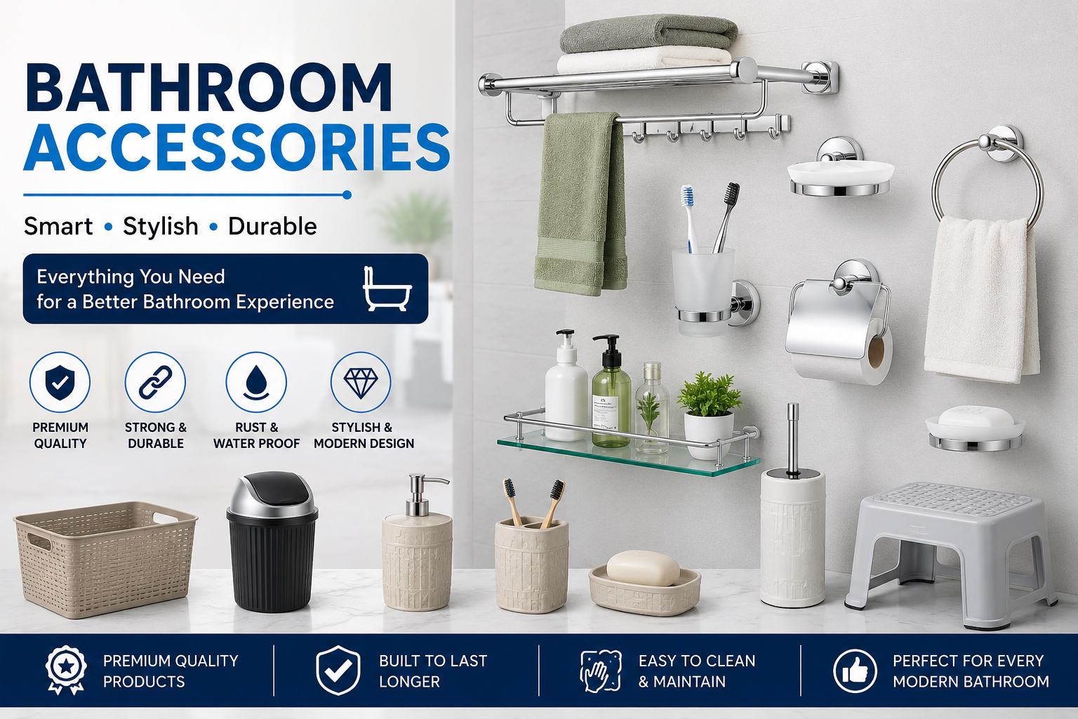 BATHROOM ACCESSORIES