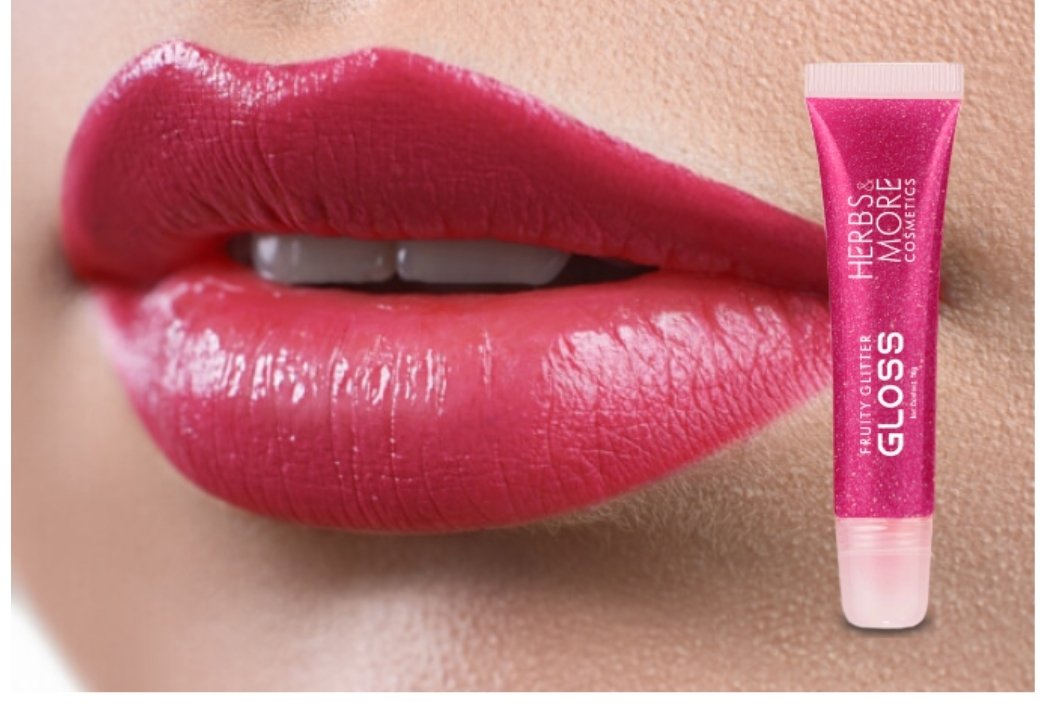 Fruity Glitter Gloss Strawberry 