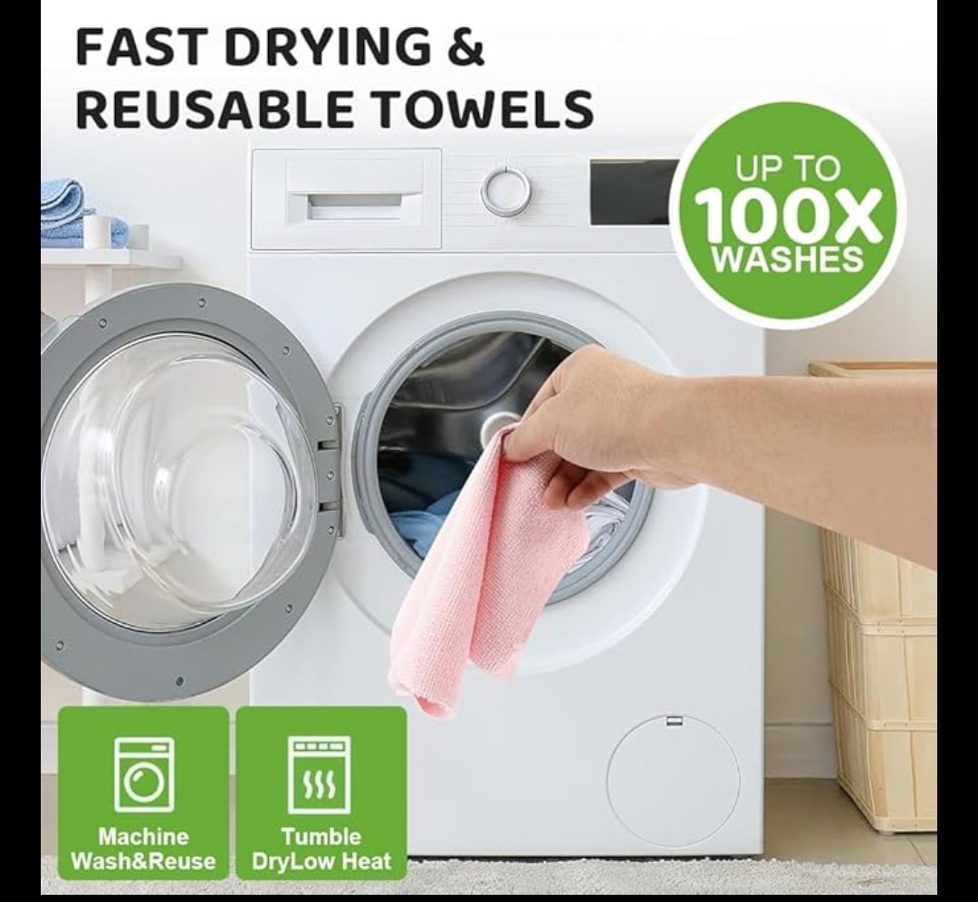 Microfiber  Cleaning Cloth Roll 