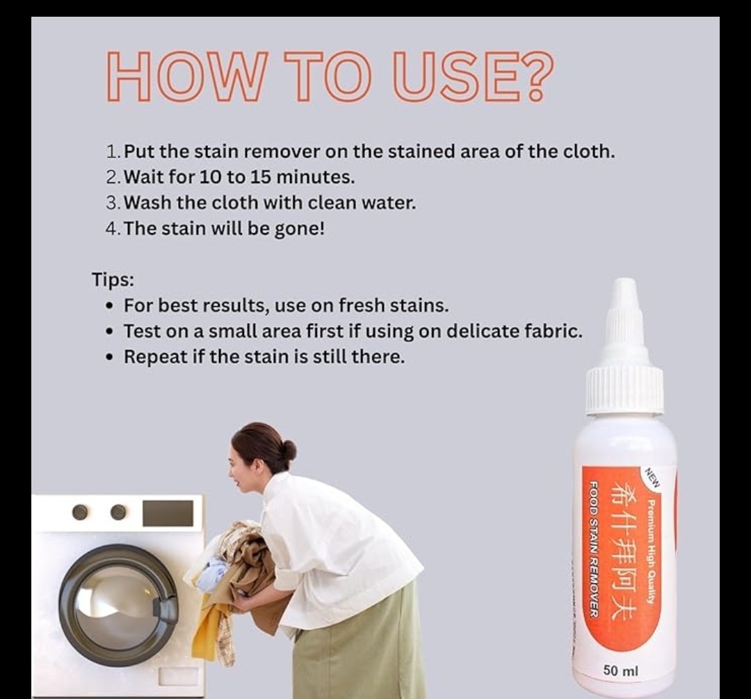 Food Stain Remover 