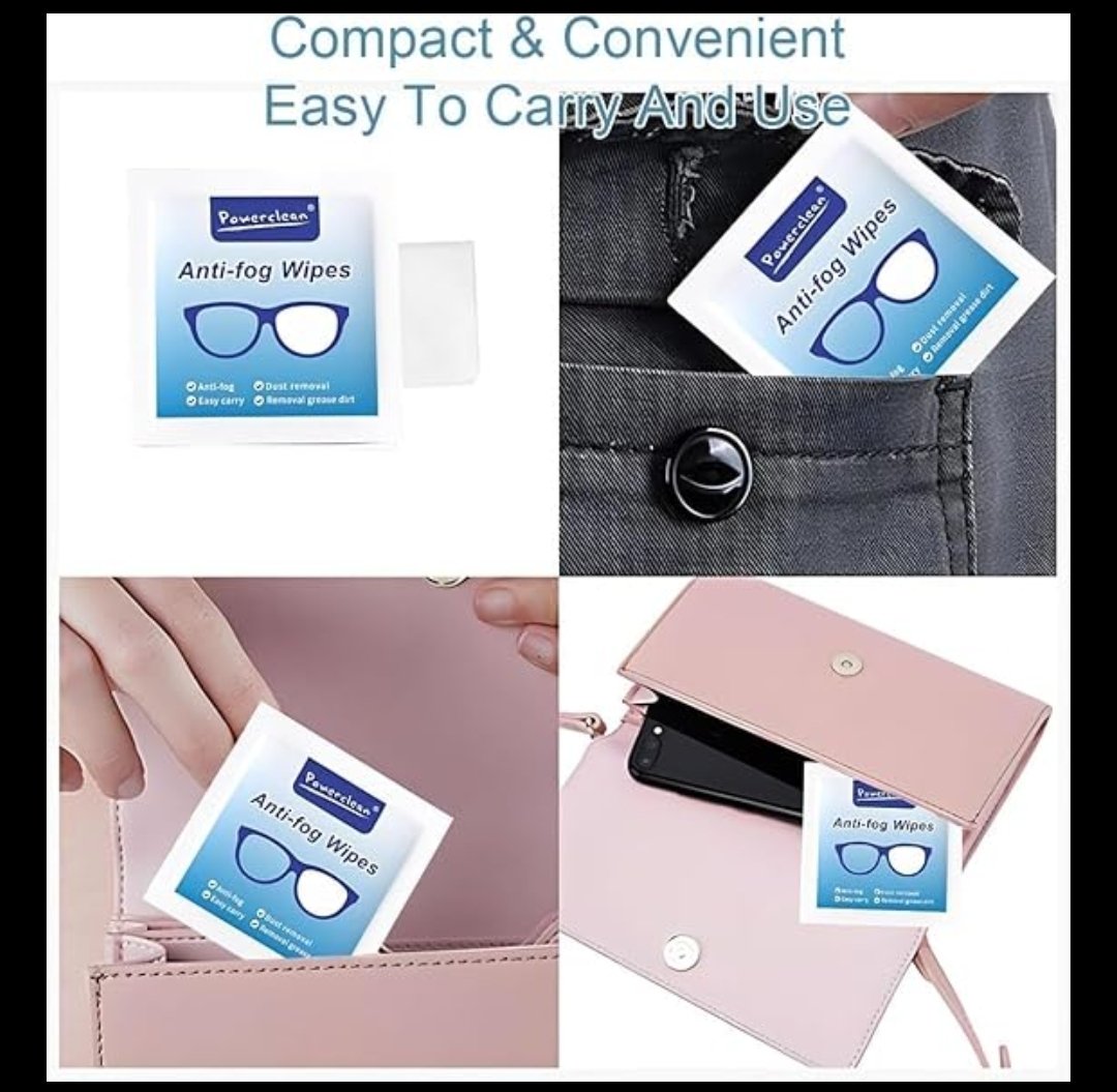 Lens Cleaning Wipes Anti Fog Wipes (100 Pcs ) - View 4
