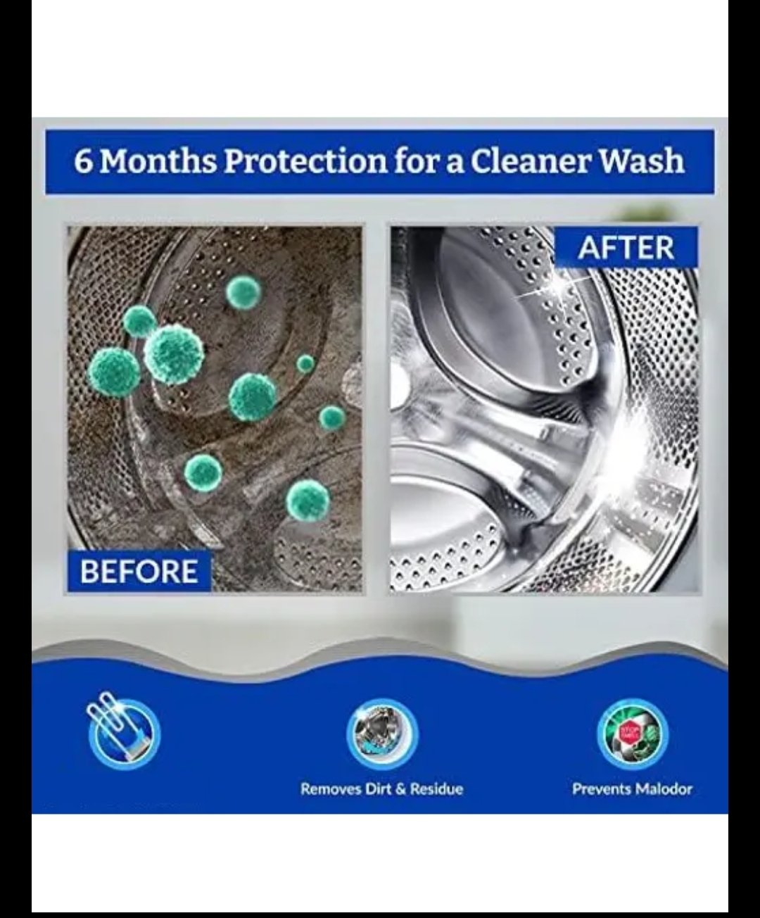 Washing Machine Cleaner  Liquid  - View 3