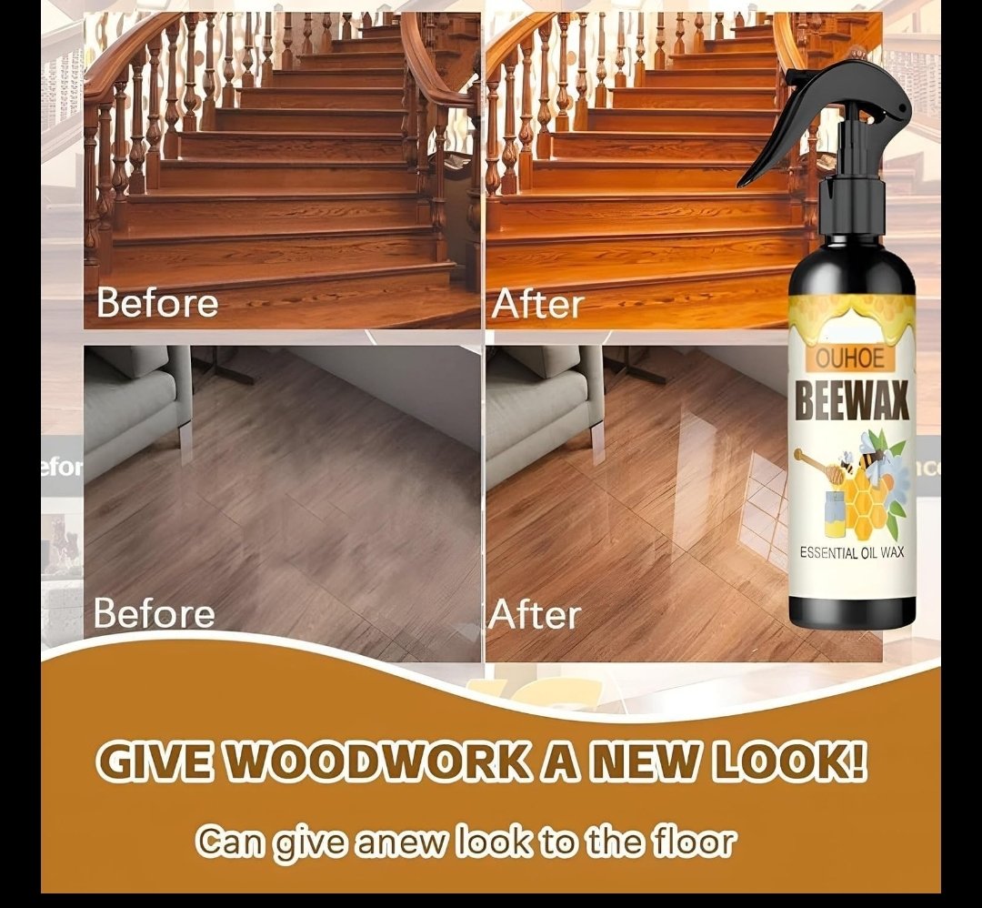 Bee Wax Spray Furniture Polish 