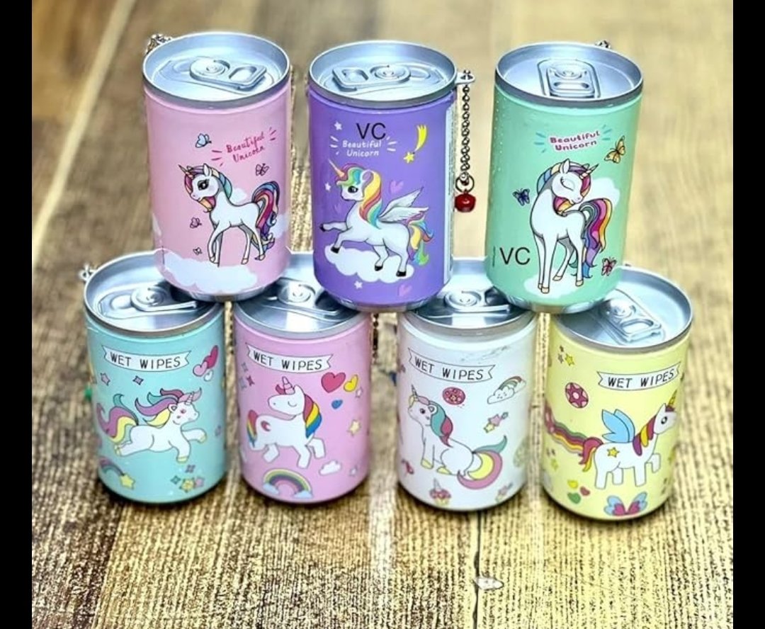 Unicorn Wet Wipes Can  - View 1