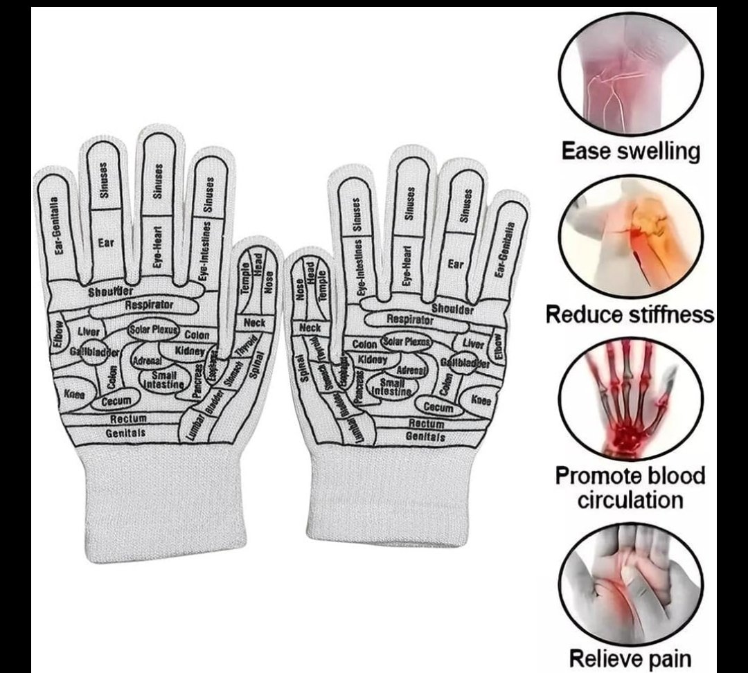 Acupessure Finger Massager Gloves  - View 2