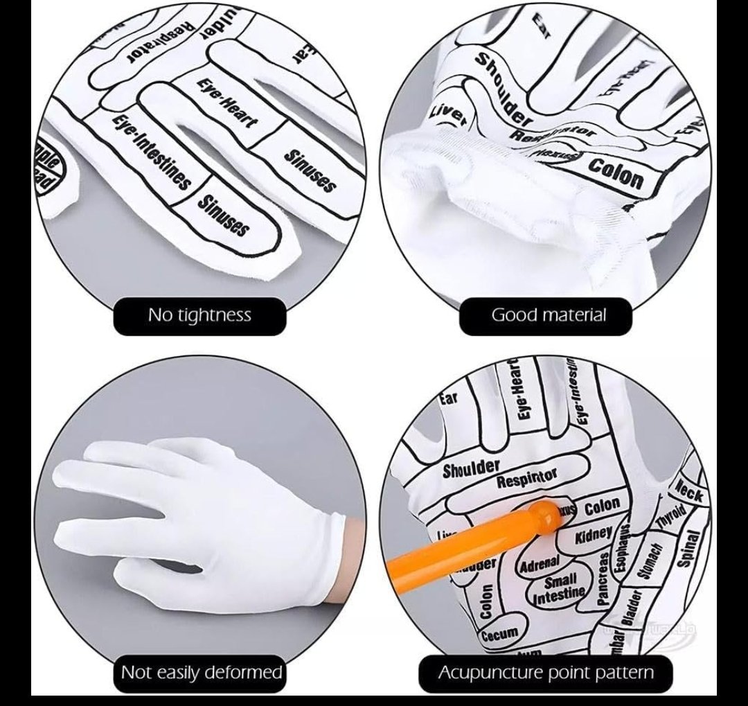 Acupessure Finger Massager Gloves  - View 3