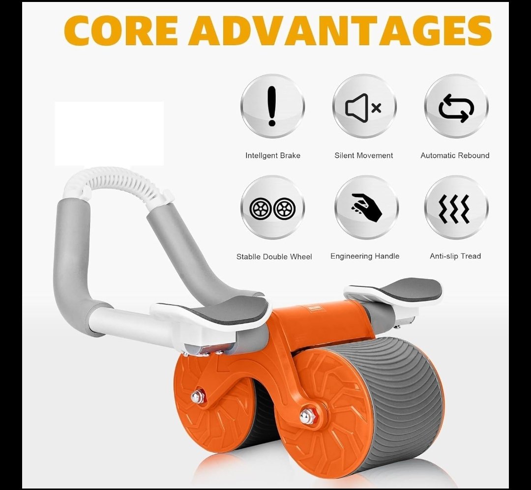 New Ab Roller With Mobile Stand Without Meter 