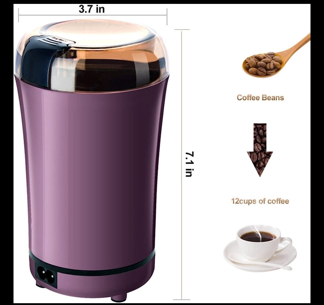 Electric Coffee & Spice Grinder 