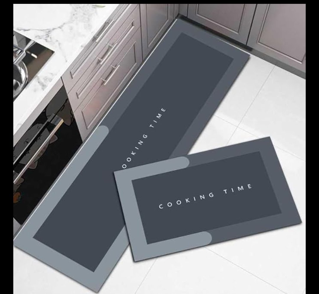 2 Pis Kitchen Floor Mat (40*60Cm) (40*120Cm )
