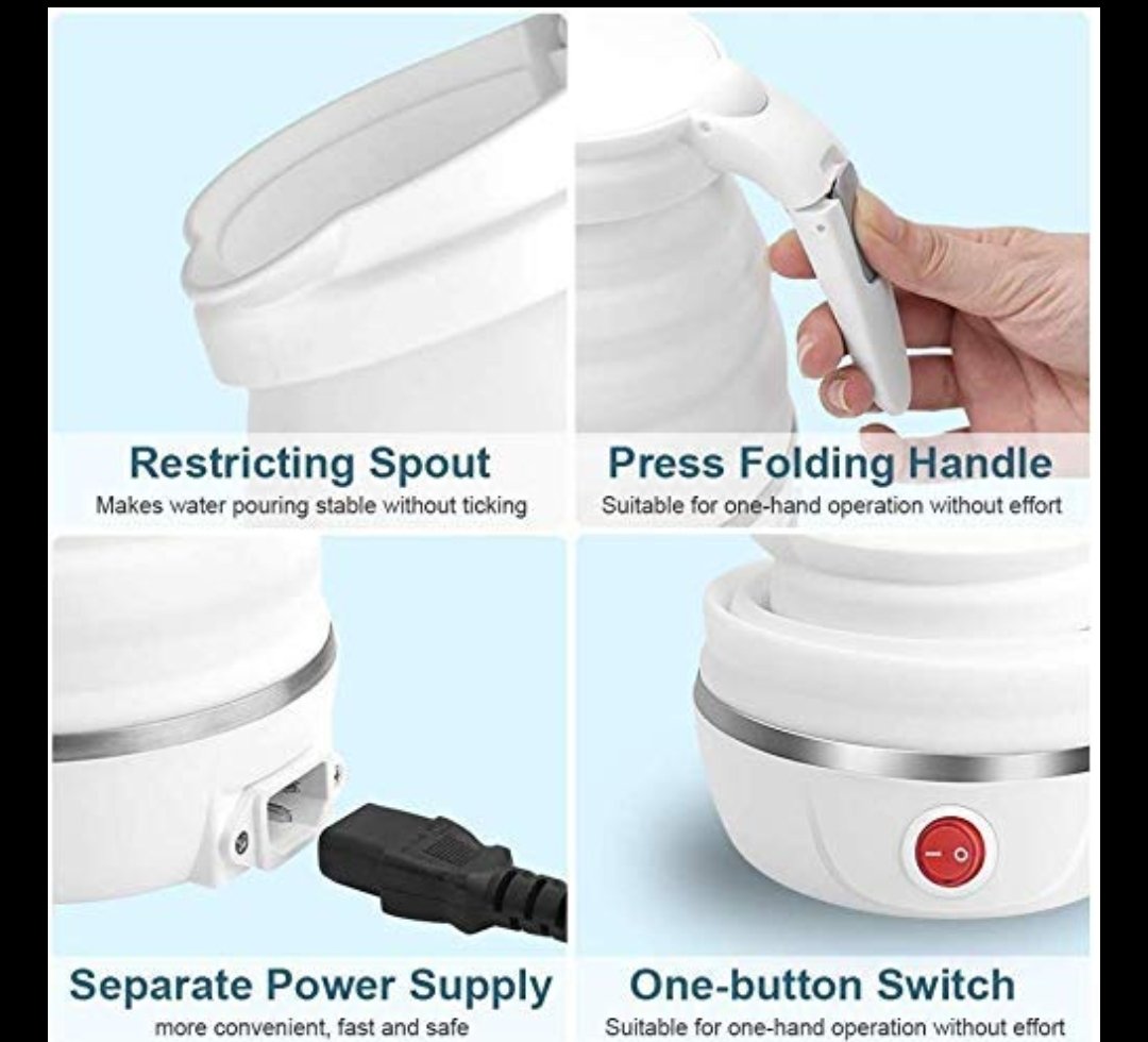 Foldable Electronic Kettle - View 3