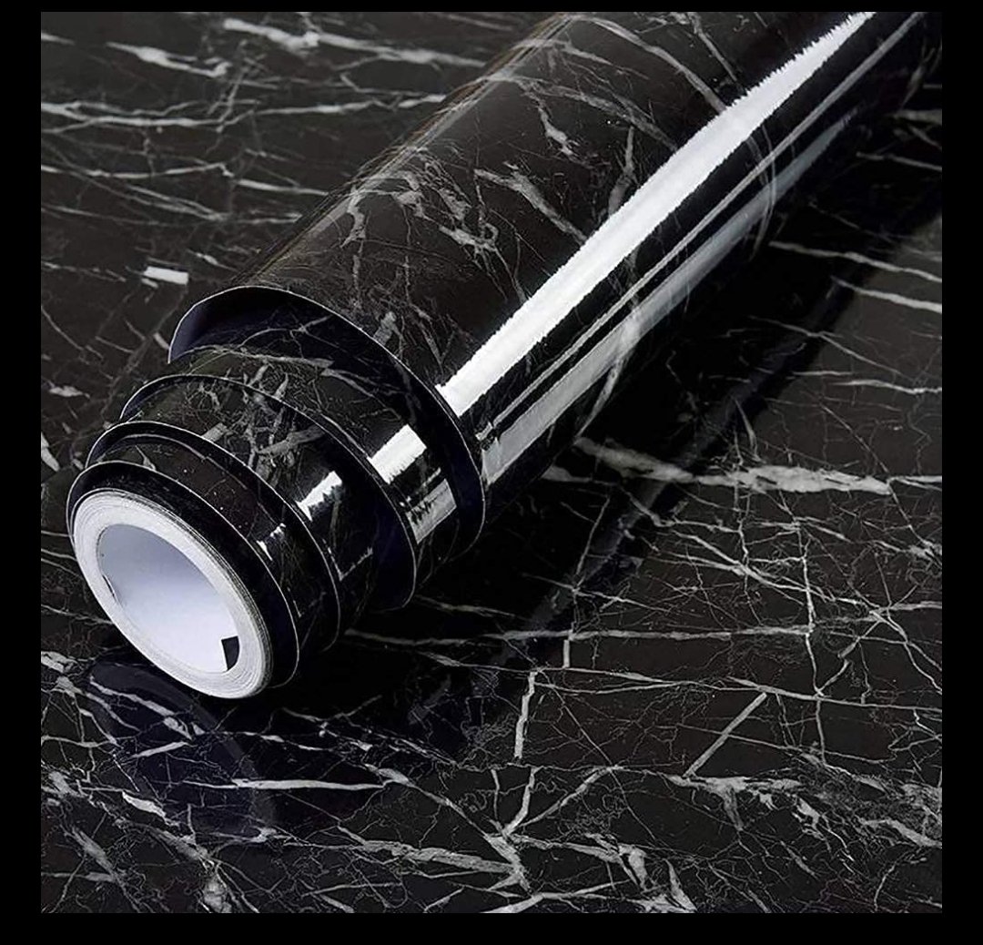 Black Marble Foil Paper Ta -09(60*200)