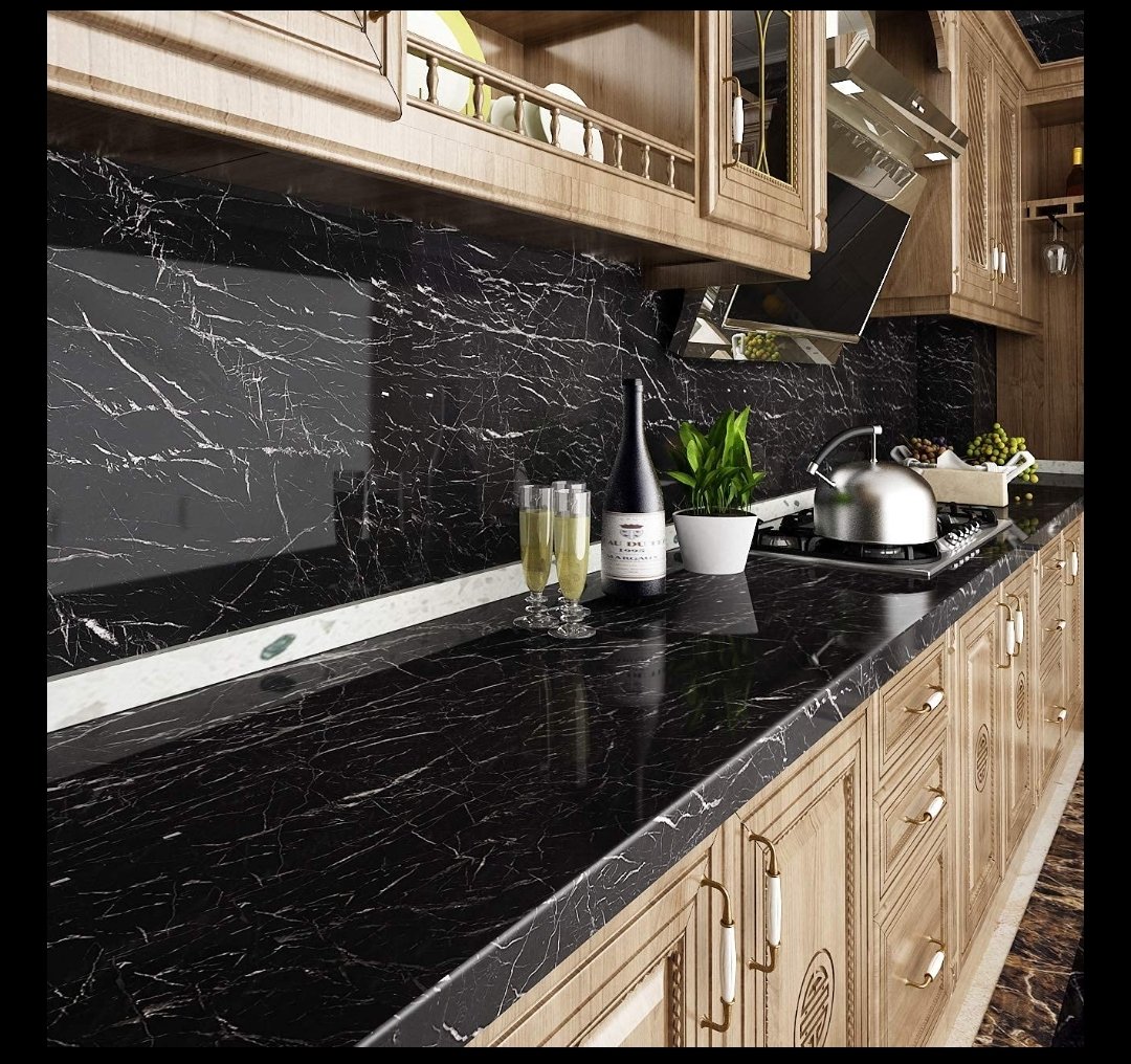 Black Marble Foil Paper Ta -09(60*200) - View 4