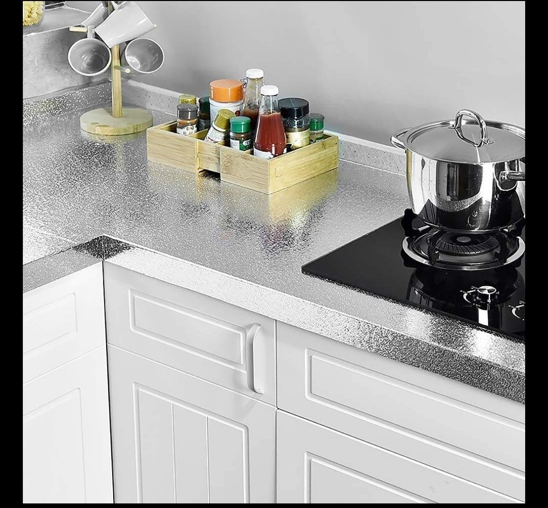 Aluminium Foil (60*300)Kitchen Stickers Oil Proof - View 3