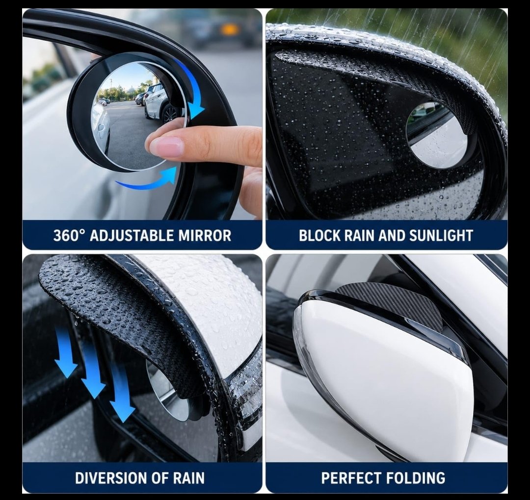 Car Rain Mirror  - View 3