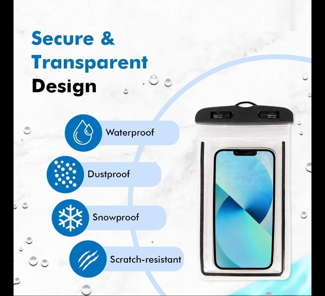 New Waterproof Mobile Pouch Cover  - View 3
