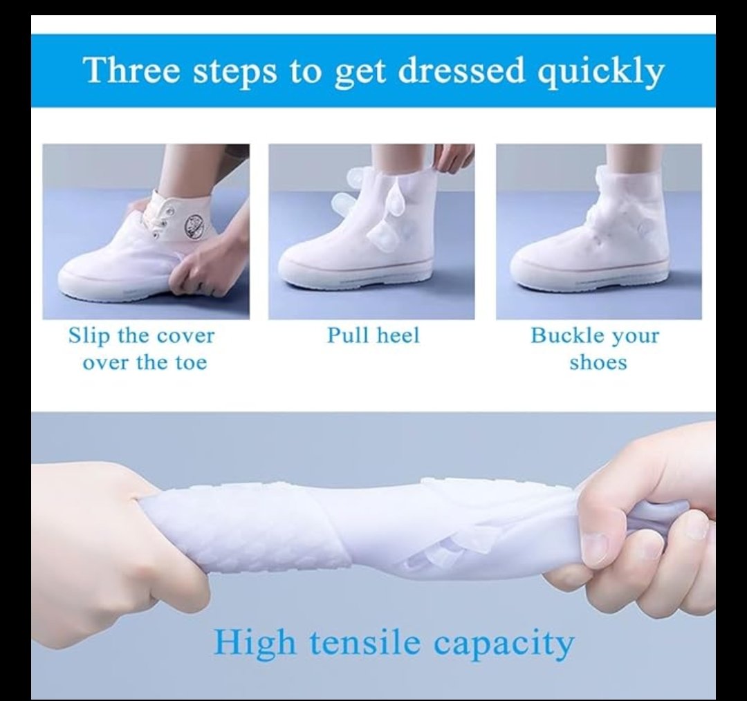 Rain Boot Cover Waterproof Shoe Cover - View 3