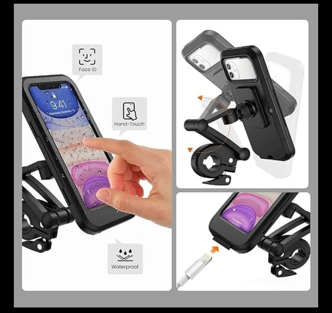 Motorcycle  Phone Case Mobile Holder  - View 3
