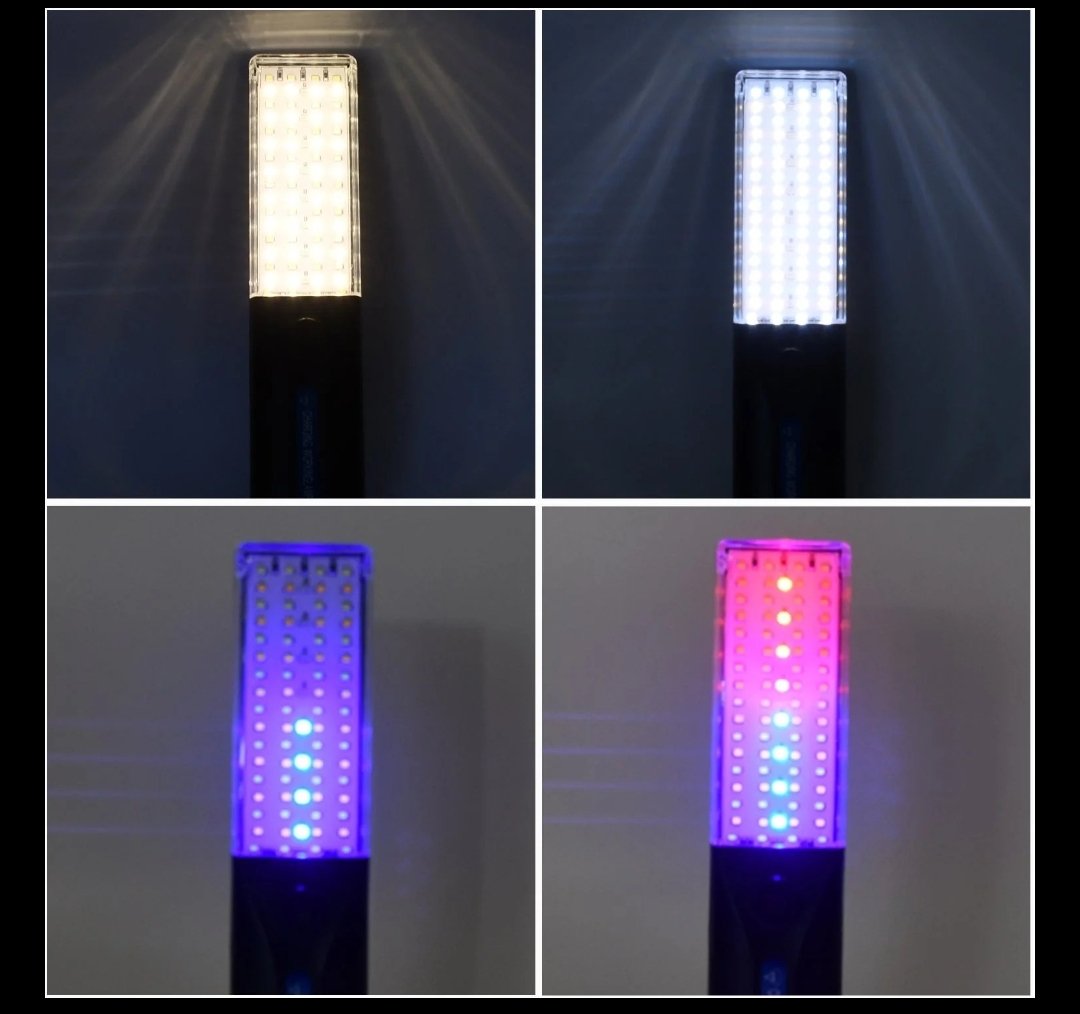 Solar Chargeable 5 Mode Light Magnetic Torch Light  - View 3