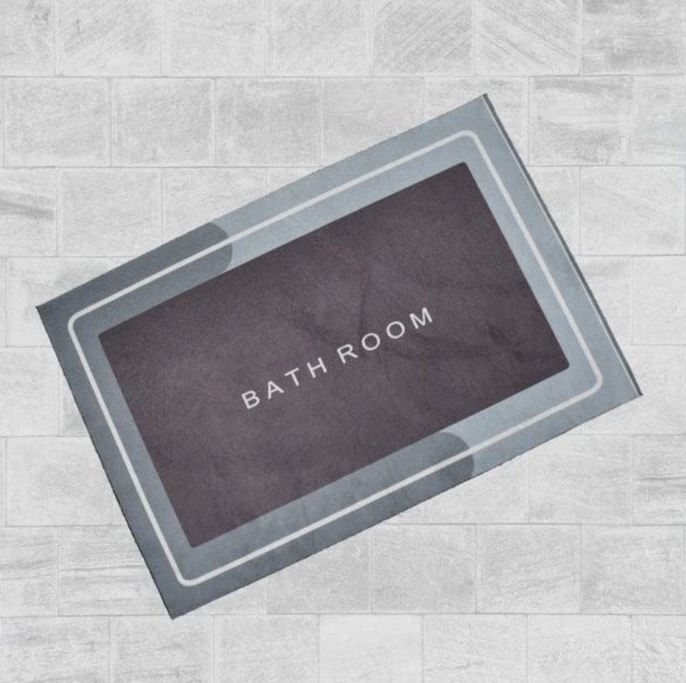 Square Bathroom Mat (57*38Cm) - View 3