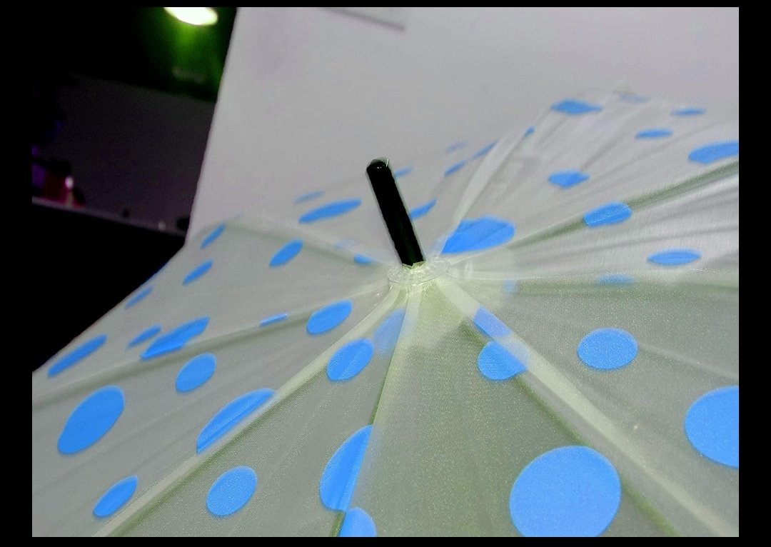 Blue Dot Umbrella