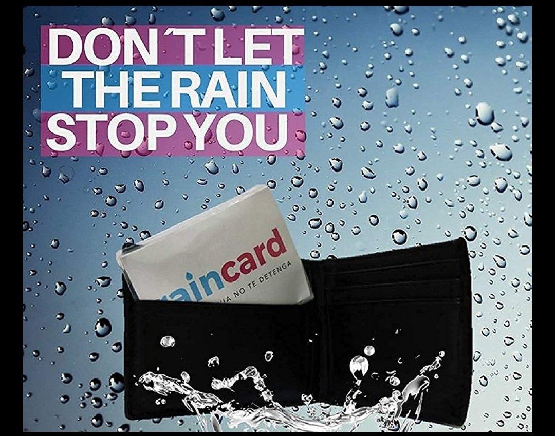 Rain Card 