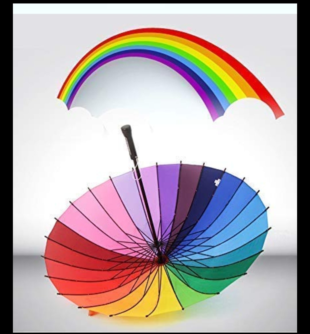 Rainbow Umbrella Medium 