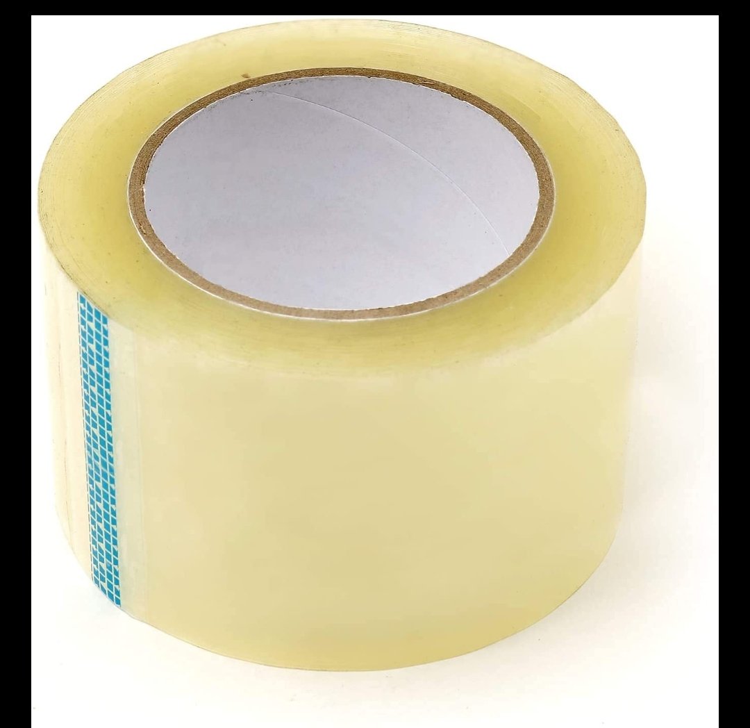 3 Inch Tape 100 Meter B Transparent 