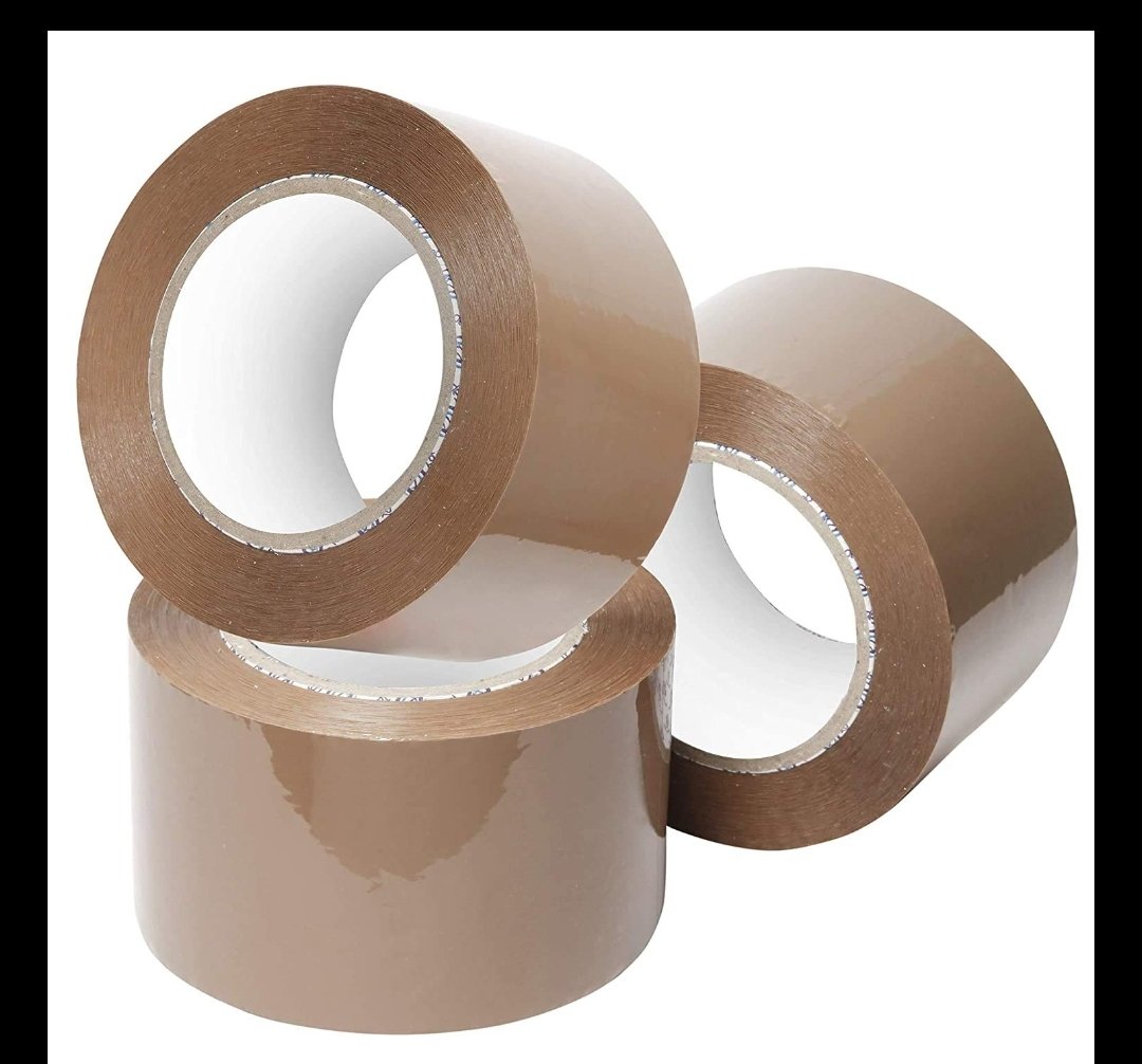 3 Inch Tape 100 Meter A Khakhi