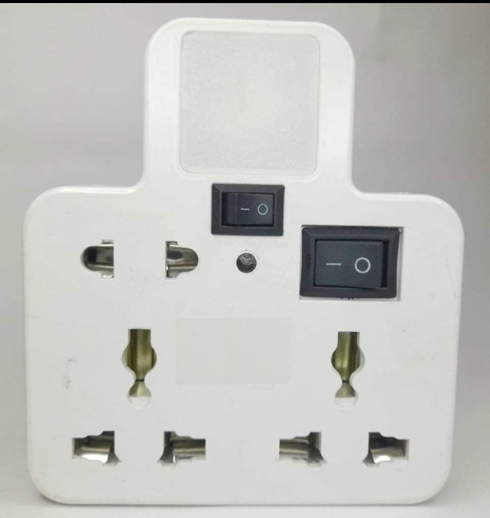 Multiplug With Switch And Light