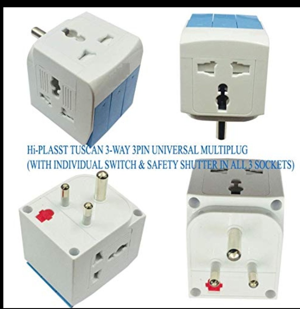 3 Way Switched  Adaptor 