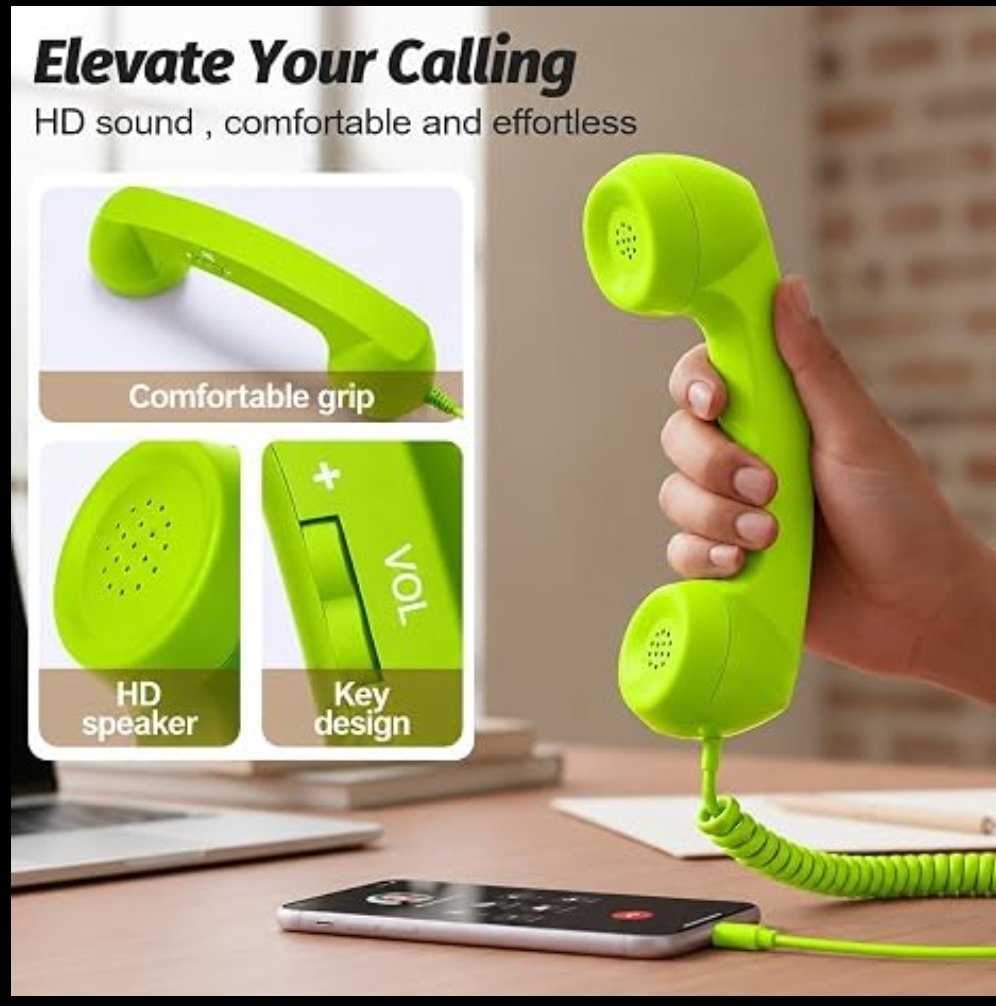 Retro Mobile Phone Handset 