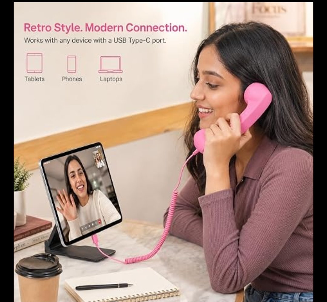 Retro Mobile Phone Handset  - View 3