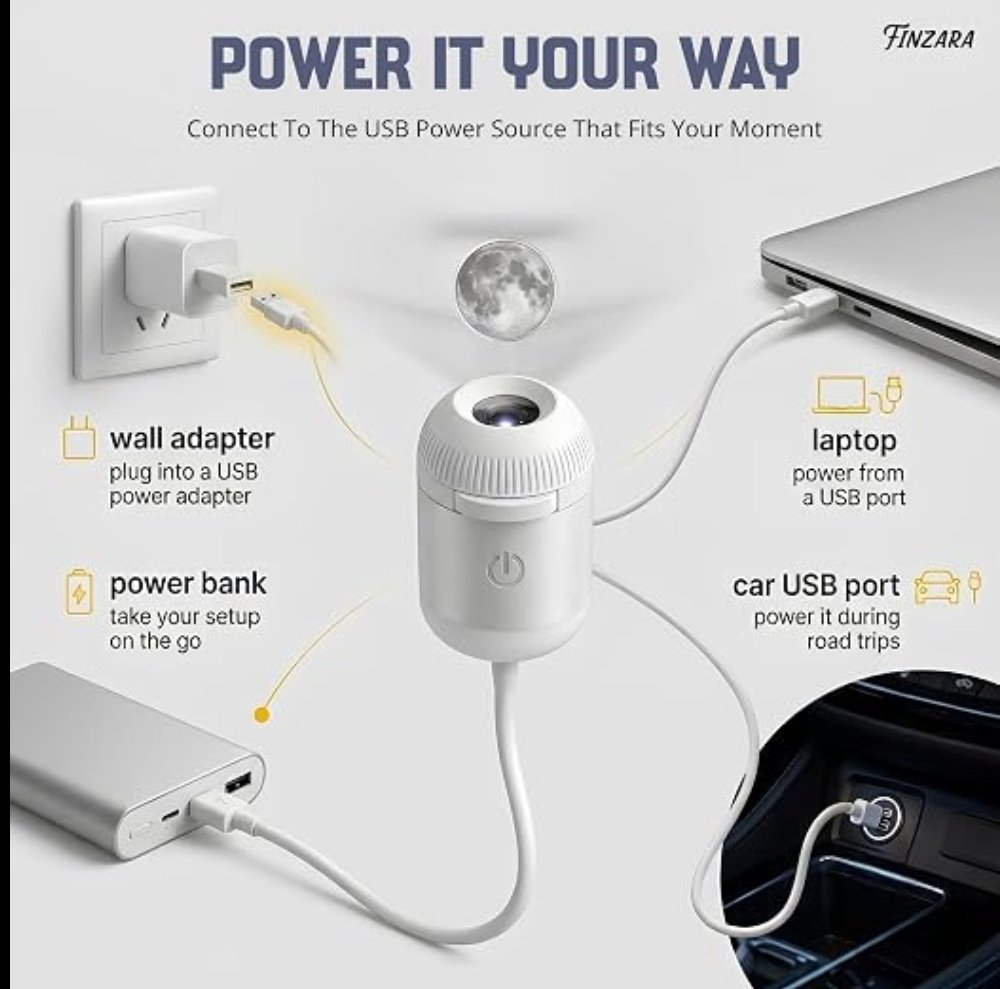 Usb Projector  Night Light  - View 4