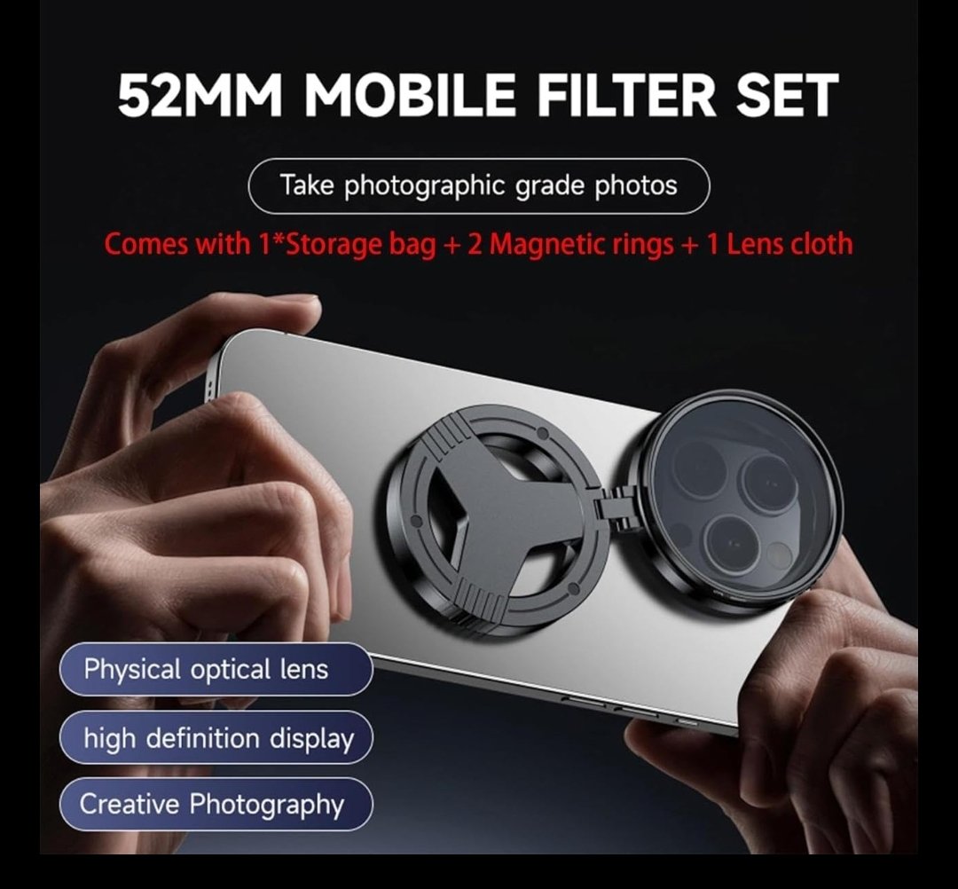 52 Mm Magnetic Lens For  Mobile Camera - View 4