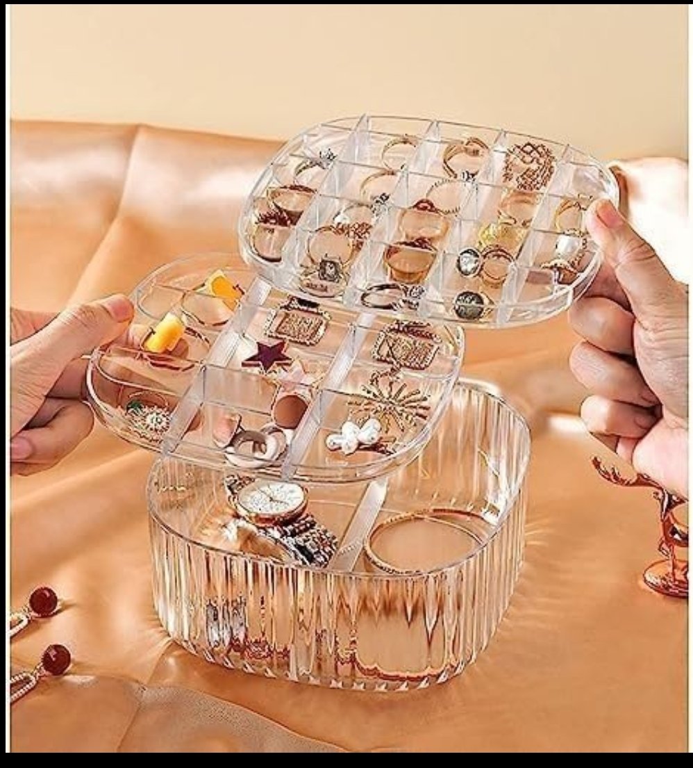 3 Layer Jewelry Organizer  Tray
