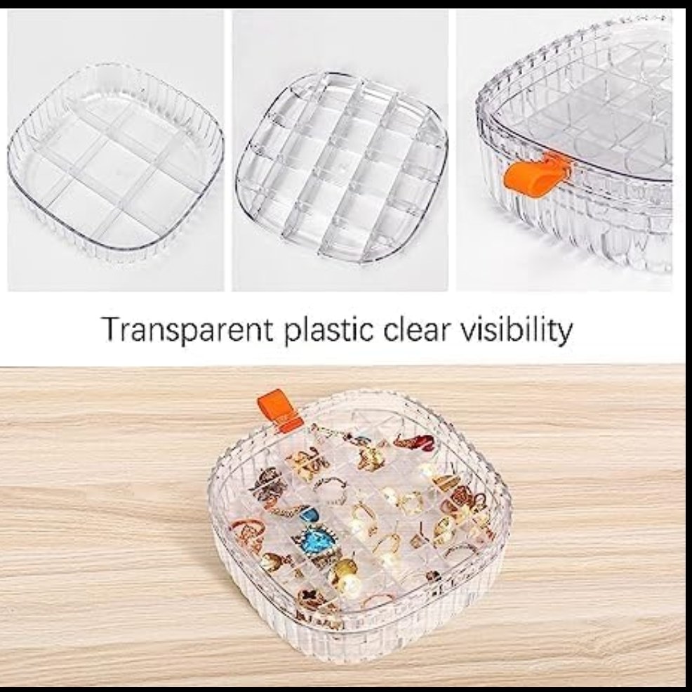 3 Layer Jewelry Organizer  Tray