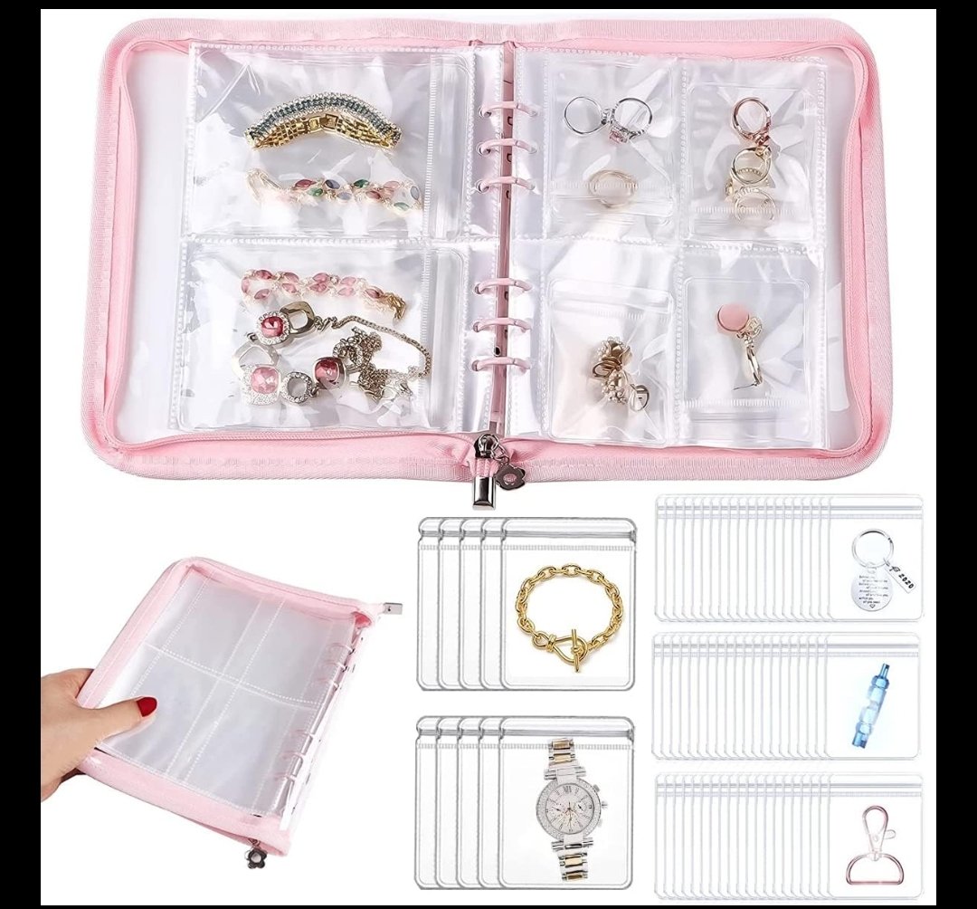 Transparent Jewellery  Storage Book  - View 3