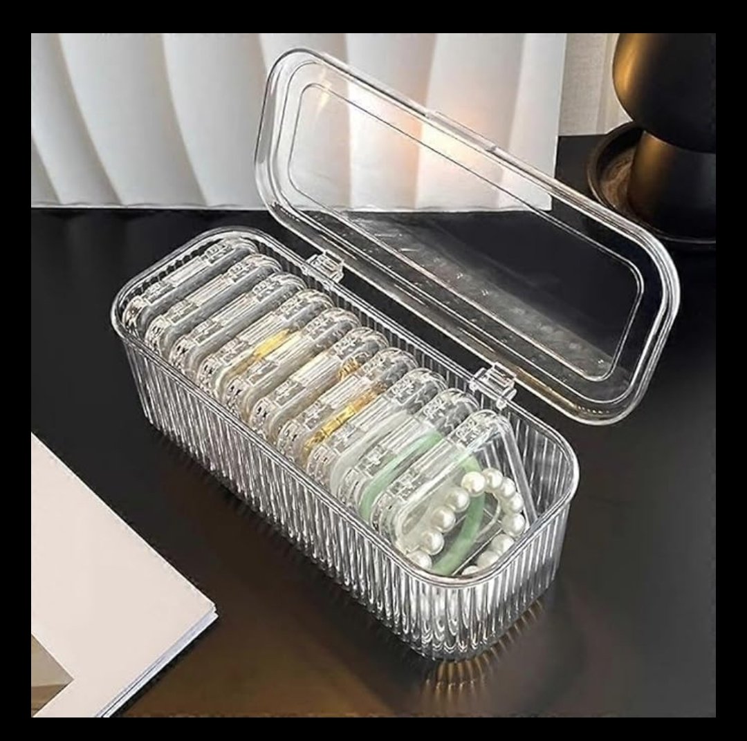 Acrylic  Jewellery Box Set (10 Pcs Set ) - View 3