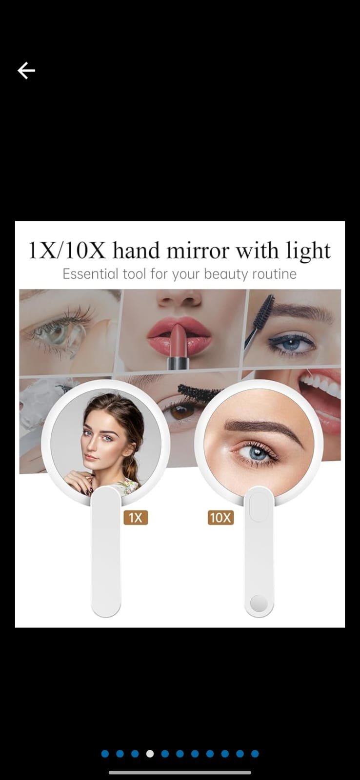 Travel Makeup Mirror 