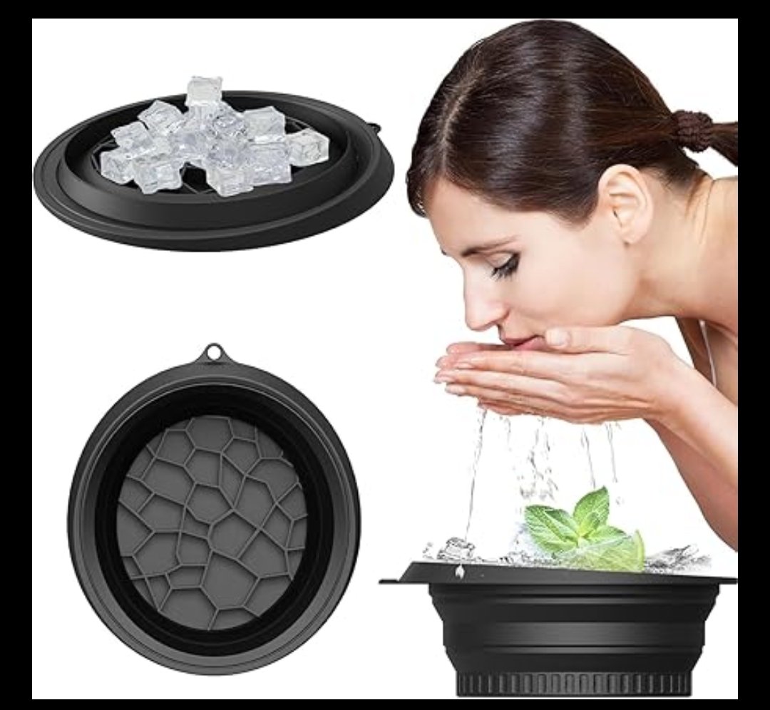 Silicone Ice Bowl Face Bath