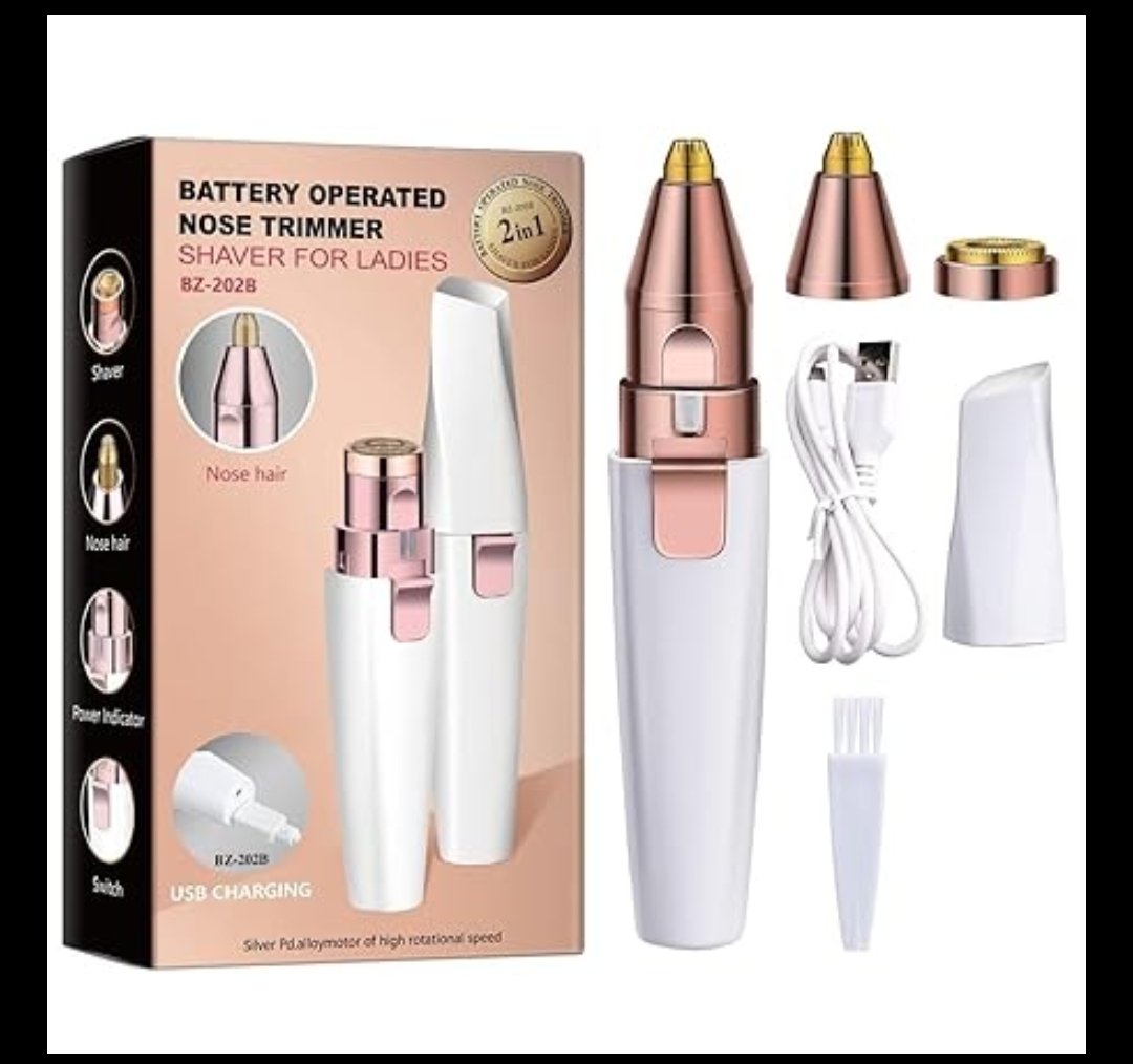 2 In 1 Eyebrow Trimmer 
