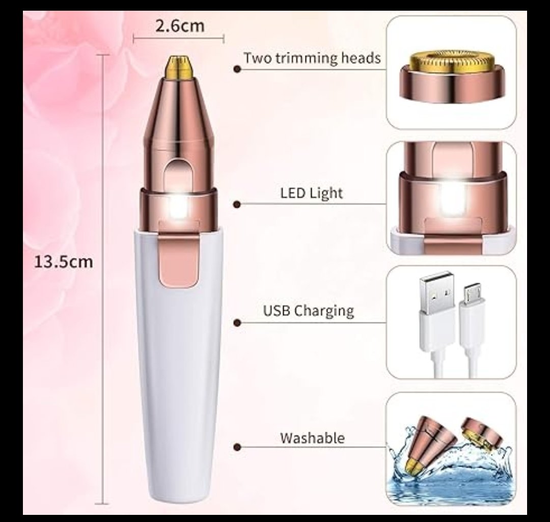 2 In 1 Eyebrow Trimmer  - View 3