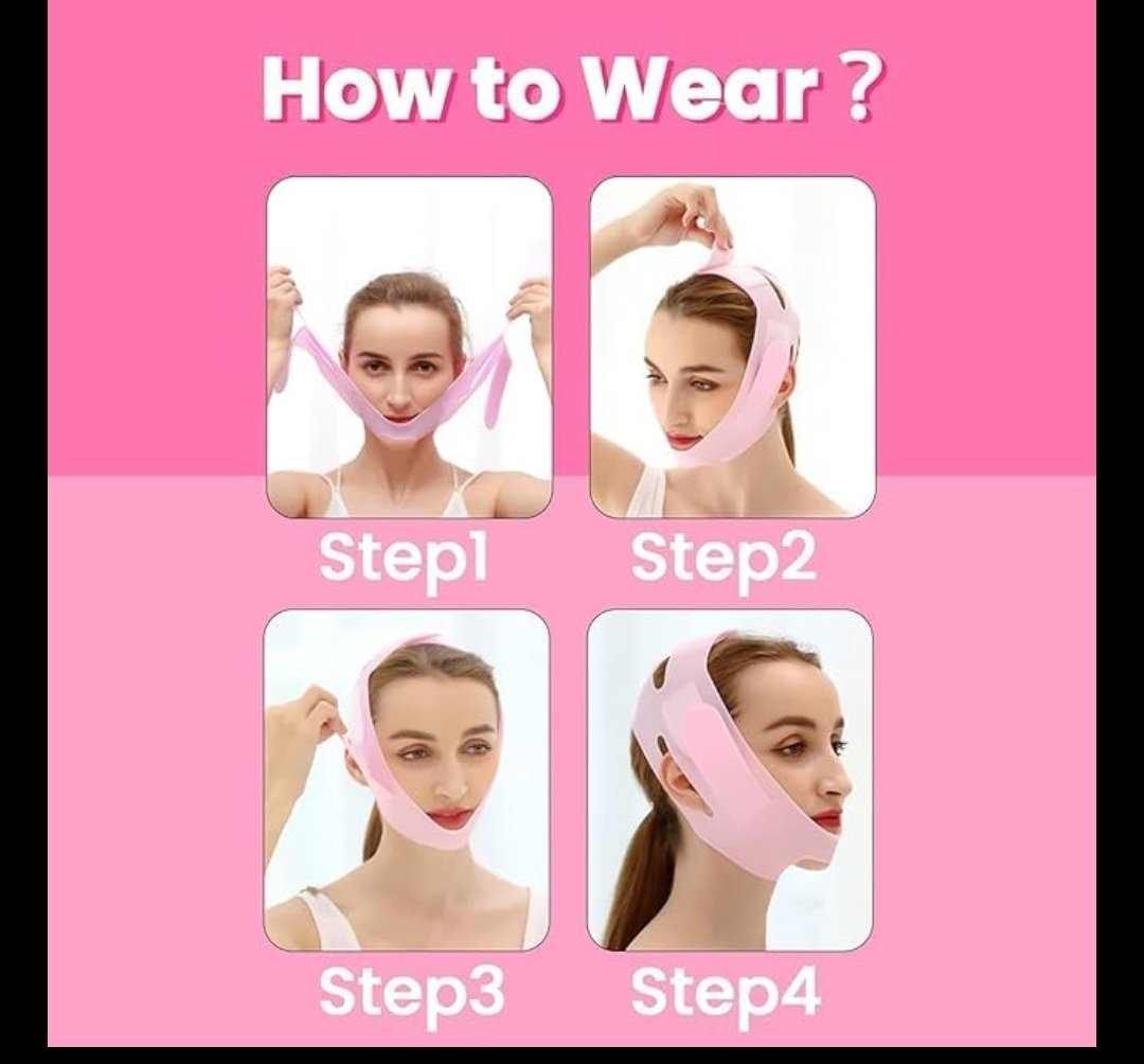 Silicone Face Lift Up Belt - View 3