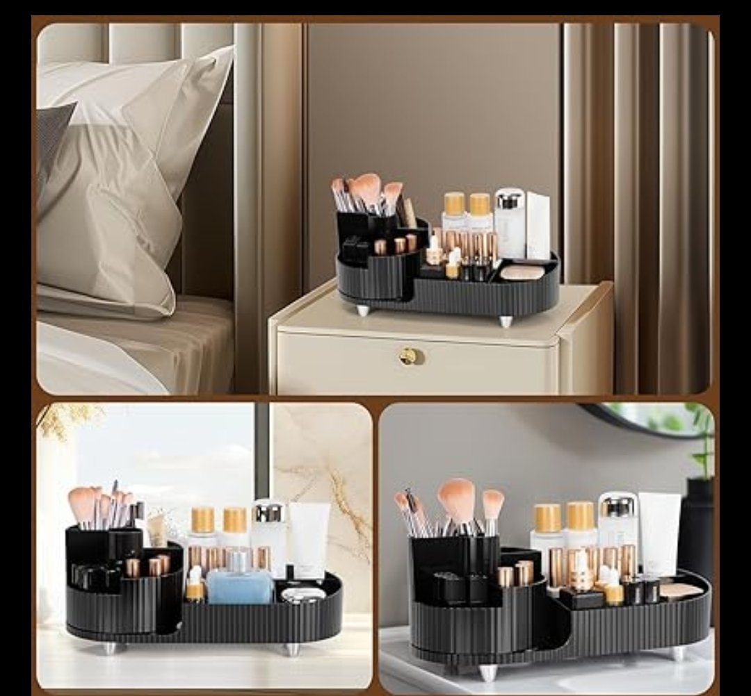 360 Rotating Makeup Organizer - View 3