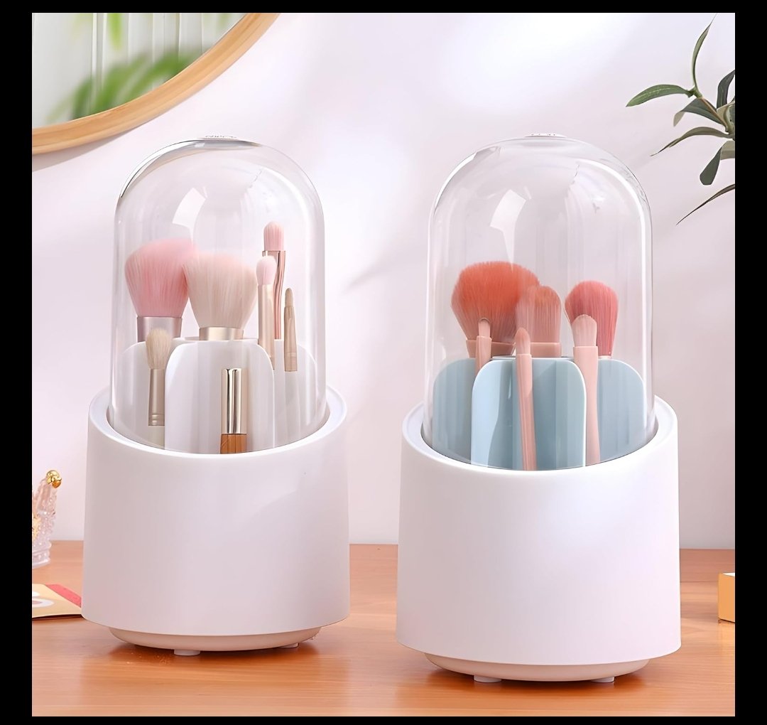 360 Rotating Make Up Brush Holder  - View 2